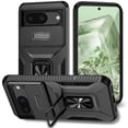 thumbnail image 1 of Funda para GANGXUN Google Pixel 8 - Soporte metálico, Función magnética, Negro, 1 of 5