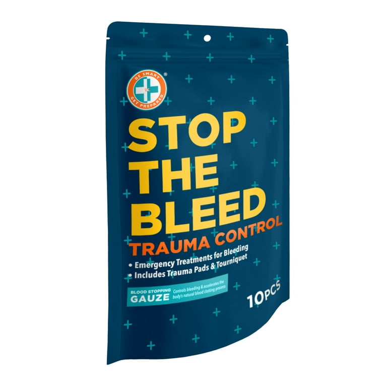 Be Smart Get Prepared Stop The Bleed Trauma Kit, 10 Pieces photo 7