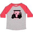 thumbnail image 3 of Inktastic Golfing Girls Golf Cart Girls Toddler T-Shirt, 3 of 5