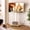 White, variant on FITUEYES Modern Rolling TV Stand with Wheels and Power Outlets for 32-65 inch Screens, White
