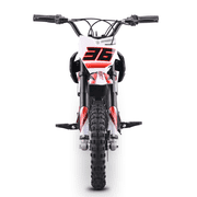 HOVERHEART Mini Motorized Dirt Bikes 500W, 15 MPH Top Speed, Dual Suspension(Red)