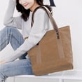 thumbnail image 3 of LinYooLi Women's Canvas Shoulder Bags Retro Casual Handbags Work Bag Tote Purses, 3 of 6