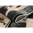 thumbnail image 2 of MDA Home Rhodes 7'11''x10'6'' Abstract Area Rug in White/Anthracite Gray, 2 of 5
