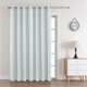 thumbnail image 1 of Cortinas Joydeco blancas de 229 cm de largo, 1 panel, con aislamiento térmico, 1 of 7