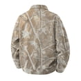 thumbnail image 6 of Havenx Men's Camo Corduroy Jacket Long Sleeve Button Down Shirt Jacket with Pockets Lapel Collar Camouflage Print Shacket Jacket Loose Fit Fall Winter Vintage Casual Clothes,Khaki 3XL, 6 of 6