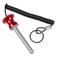 thumbnail image 1 of Almencla Weight Stack Pin Magnetic Aluminum Alloy Easy to Install Fitness Accessories Red, 1 of 8