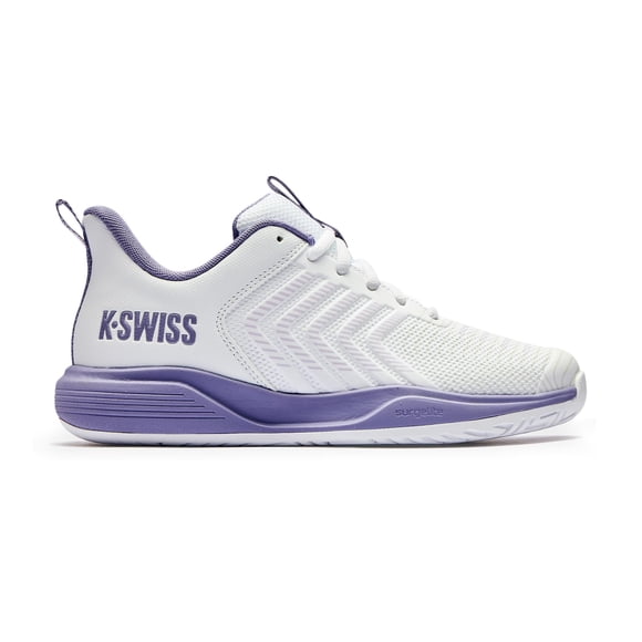 Zapatillas K-Swiss Ultrashot Light para Mujer – Blanco y Púrpura