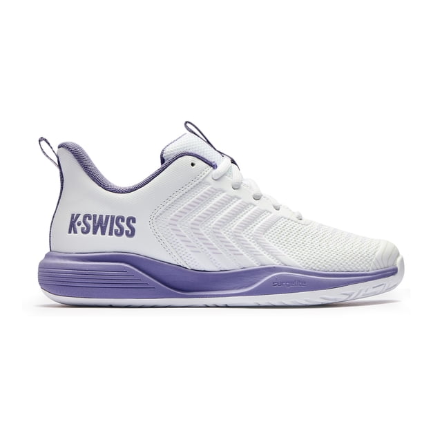 Zapatillas K-Swiss Ultrashot Light para Mujer – Blanco y Púrpura