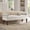 Champagne, variant on Dtwnek Velvet Long Bed Bench with Wood Legs, Upholstered Entryway Bench for Living Room, Bedroom, Office, Navy Blue
