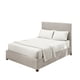 thumbnail image 4 of Juego de ropa de cama para el hogar Sábana de cama Funda de colchón Funda de almohada Juego de ropa de cama de poliéster de color sólido, Blanco, Queen, 4pcs / set Eigraketly HA6267-29B, 4 of 7