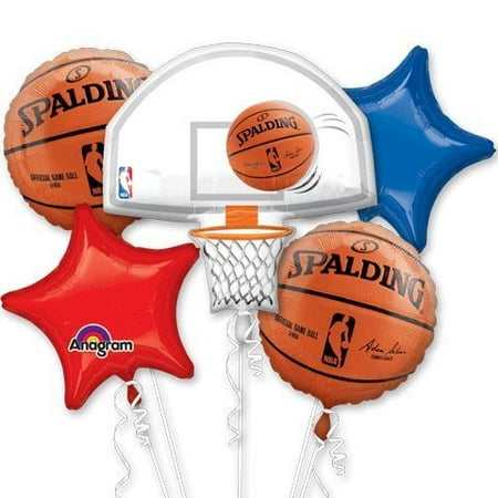 Balloon Stress Ball - NBA Basketball Bouquet Of Balloons