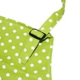 thumbnail image 3 of Opromo 2-Pack Cotton Canvas Adjustable Chef Kitchen Aprons-Black Dot-XL, 3 of 5