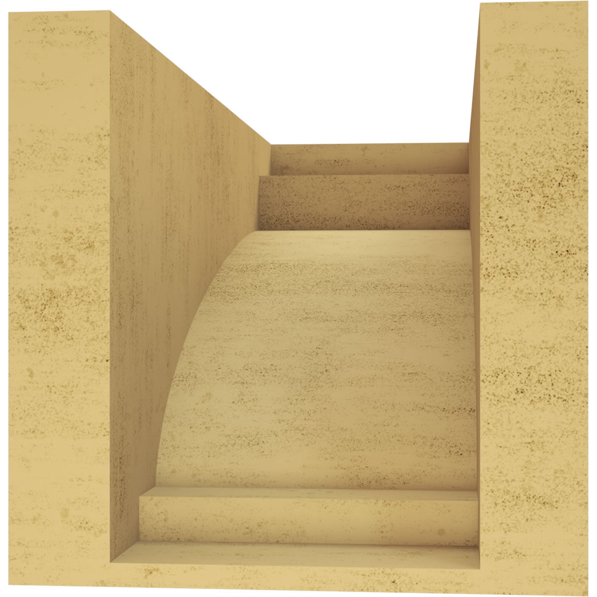 9"W x 18"D x 9"H Wide Rivera Rough Cedar Woodgrain TimberThane Corbel, Primed Tan