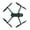 04 Classic Black, variant on AOOOWER Full Coverage Anti Scratch Skin Sticker For 4Pro Drones Body Not with Residues Adhesive With Air Vent Channel