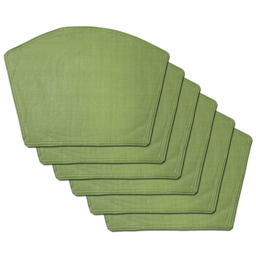 Restaurant Quality Heavyweight Vinyl Wedge Table Placemat 13"x18" 6