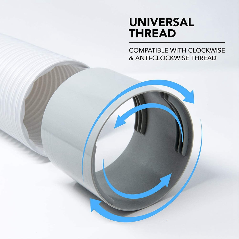 Portable Air Conditioner Exhaust Hose Coupler Window Adapter AC Unit Tube Connector Parts & Accessories 5.9Inch