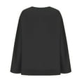 thumbnail image 5 of Plus Size Chiffon Shirts for Women Long Sleeve Fall Shirts Ruffle Trim Soft Comfortable Loose Fit Flowy Shirts ,S-5XL, 5 of 6