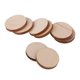 thumbnail image 2 of 40 Piezas De Forma Redonda De Círculos De Madera Sin Terminar Para álbumes De Recortes Sunnimix adornos de madera, 2 of 8