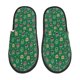thumbnail image 1 of Balery Milk Tea Pantuflas de Casa de Felpa Silenciosas con Diseño Estampado, Zapatillas Cómodas Antideslizantes de Algodón para Interior-Large, 1 of 8