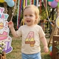 thumbnail image 4 of KPOPLK Birthday Girl Shirt 1nd 2nd 3rd 4th 5th 6th 7th 8th 9th Girls Birthday Tshirts Cotton Short Sleeve Tees Size 3-4 Years,Purple, 4 of 9