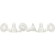 Evenflo Classic Medium Flow Silicone Nipples, 6 count