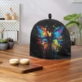 thumbnail image 3 of HELLHERO Holiday Teapot Dust Cover Dust Proof, Abstract Butterfly Pattern Keep Warm for Kitchen, 3 of 5