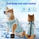 thumbnail image 2 of Malla de enfriamiento fresca para mascotas, protección térmica, empalme, enfriador de tracción, enfriador para perros pequeños y medianos, chaleco de verano de peluche, ropa para perros, 2 of 5