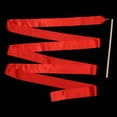 thumbnail image 4 of 2 Pcs Rubans de Gymnastique Rythmique Colorés 4m pour Enfants (Rouge), 4 of 9