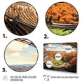thumbnail image 3 of Designart "Spotlight on the Stadium I" Architecture Canvas Wall Art, 3 of 5
