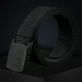 thumbnail image 2 of Visland Belt Adjustable Exquisite Buckle Men Lightweight All Match Waist Belt for Daily Wear, 2 of 6