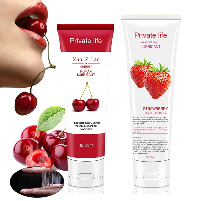 Fruit Flavor Lubricant For Anal Sex Oral Sex Massage Oil Lubricating