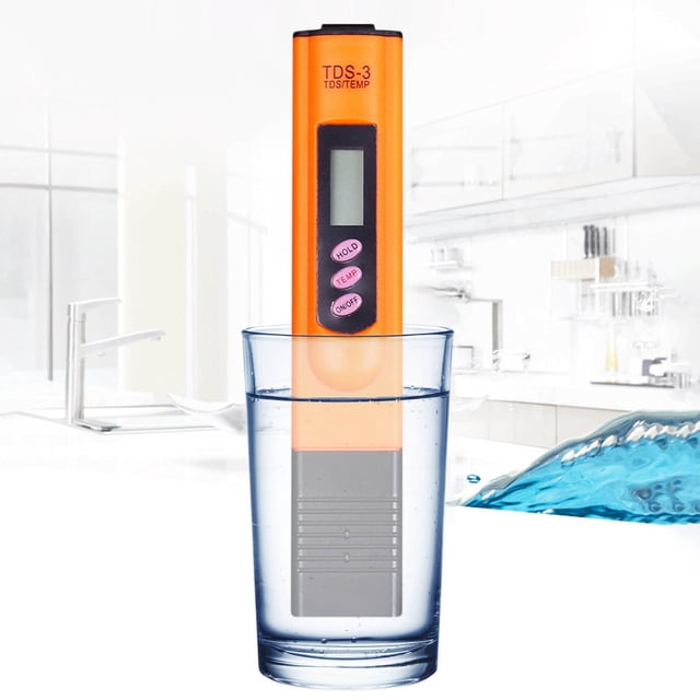 JWshufel High Accuracy Digital PH Meter Water Tester Portable Pen Type PH Water Test Kit for Home Use Swimming Pools Hydroponics Spas Beer with Automatic Temperature Compensation