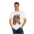 thumbnail image 4 of Hilarious Horsemanship Equestrianism Equestrian Enthusiast Humorous Horseback Racehorse Riding Lover Horseman Unisex Garment-Dyed T-shirt, 4 of 4