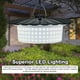 thumbnail image 5 of Luz colgante solar Luz LED impermeable para cobertizo Iluminación de 360 grados, 5 of 8