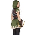 thumbnail image 3 of Girls Miss Robin Hood Halloween Costume, 3 of 3