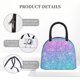 thumbnail image 4 of Disketp Multicolor Glitter Bolsa Térmica para Almuerzo, Lonchera con Abertura Amplia y Gran Capacidad, Organizador Reutilizable para Mujeres, Hombres y Adultos, 4 of 6