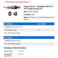 thumbnail image 2 of Oxygen Sensor - Compatible with 2012 - 2019 Dodge Durango R/T 2013 2014 2015 2016 2017 2018, 2 of 2
