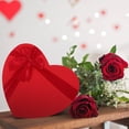 thumbnail image 4 of DEMACRIO Valentines Day Heart Shaped Boxes Red Heart Shaped present Box Paper 1Pcs 10.6x8.3x4.1in, 4 of 8