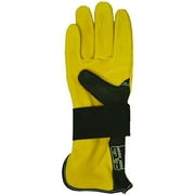 X Sml Saddle Barn Pro Rodeo Youth Bull Riding Gloves Deer Skin Left Hand