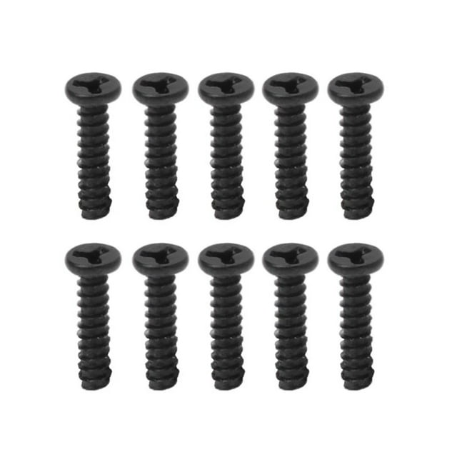 Cateissary 10 piezas Gamepad tornillo antioxidante desmontable tipo Y Joystick tornillos accesorios reemplazo para Videojuegos y accesorios
