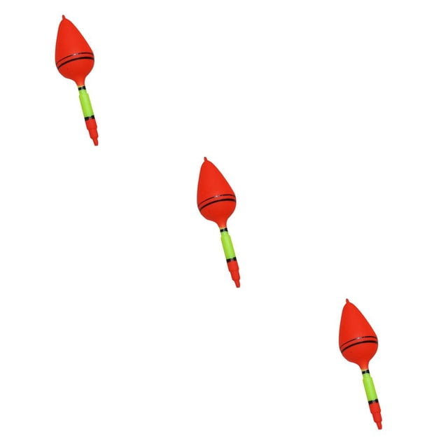 Advancent 1 Uds., 4 tamaños de plástico, corcho de pesca grande, juego de corcho de deriva, herramienta de aparejos de pescado, accesorio para depósito rojo 11.5 cm 3piezas Advancent CBP031782