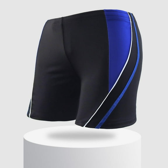 ZRGHAOYLQ Swim Trunks Board Surf Shorts Bathing Square Leg Swimsuits for Men Plus Size Swimming Boxer Briefs Color Block Boxers for Beach Vacation