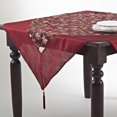 thumbnail image 2 of Saro Crewel Work Embroidered Table Topper, 2 of 2