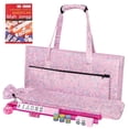 thumbnail image 1 of Juego de mahjong americano TIASUSAN 166 fichas rosas con bolsa, 1 of 8