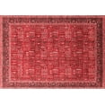 thumbnail image 1 of Ahgly Company Indoor Rectangle Oriental Red Industrial Area Rugs, 7' x 10', 1 of 4