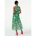 thumbnail image 3 of Scoop Women's Halter Top Midi Dress, 3 of 4