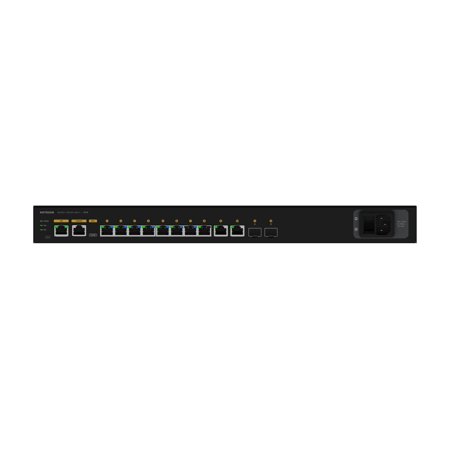 UPC: 0606449149616 | NETGEAR AV Line M4250-10G2XF-PoE++ 8x1G Utra90 PoE++ 802.3bt 720W 2x1G and 2xSFP+ Managed Switch (GSM4212UX)