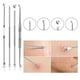 thumbnail image 2 of 9 Pcs Blackhead Remover Pimple Popper Tool Kit Professional Comedone Extractor, 2 of 3