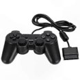 thumbnail image 1 of Dual Motor Wired Game Controller for PS2 Console with Enhanced Sensitivity and Precision, 1 of 5