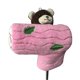 thumbnail image 4 of Peluche de oso para golf, protección de cabeza del putter cubierta de cabeza del palo para golf de animales encantadores adaptaciónción a todos Rosado DYNWAVEMX Gorros de palo de golf, 4 of 7